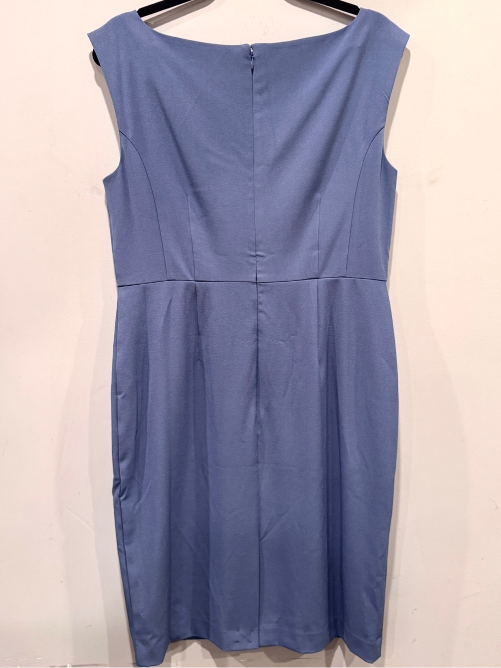 Ann Taylor Women’s Sapphire Blue Seasonless Stretch Sheath Dress Size 10 NWT - Picture 6 of 12